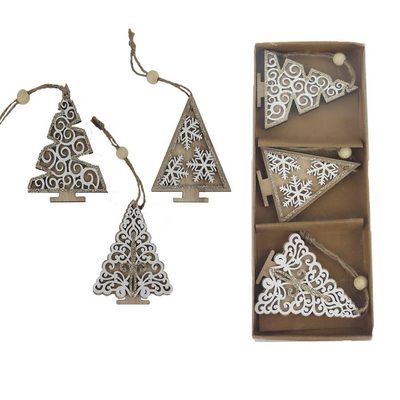 Stromeček k zavěšení, 3 ks D5826 - 6 x 0,6 x 7,5 cm{% if product.brand.name %} – Morex{% endif %}