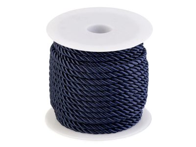 Šňůra kroucená Ø5 mm návin 20 metrů{% if variant.name %} – 7 modrá tmavá{% endif %}