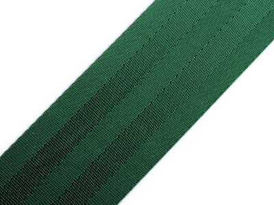Hladký popruh s leskem šíře 50 mm METRÁŽ{% if variant.name %} – 5 zelená{% endif %}
