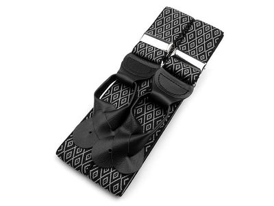 Šle pánské široké 3,5 cm délka 120 cm typ Y{% if variant.name %} – 8 černá bílá{% endif %}