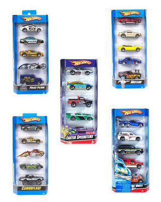 HOT WHEELS Auto kovová 7-9cm sada 5ks HW{% if product.brand.name %} – Mattel{% endif %}