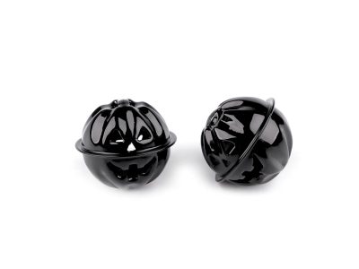 Rolnička dýně halloween Ø30, 40 mm 2 kusy{% if variant.name %} – 2 (Ø30 mm) černá{% endif %}
