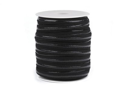 Pruženka šíře 12 mm se silikonem METRÁŽ{% if variant.name %} – 4 černá{% endif %}