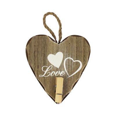 Držák na fotografie srdce D1592-21 - 12 x 1,6 x 13 cm{% if product.brand.name %} – Morex{% endif %}