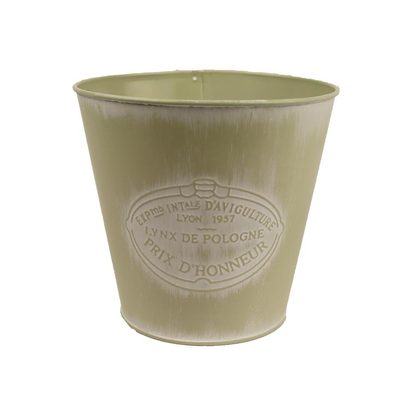 Květináč plechový K3307/3 - dia 16 × 15 cm{% if product.brand.name %} – Morex{% endif %}