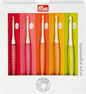 ERGO Háčky na vlnu vel 3,5 - 6, sada háčků 5 kusů{% if product.brand.name %} – PRYM{% endif %}