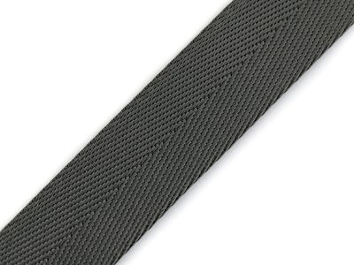 Hladký popruh s leskem šíře 25 mm metráž{% if variant.name %} – 4 šedá{% endif %}