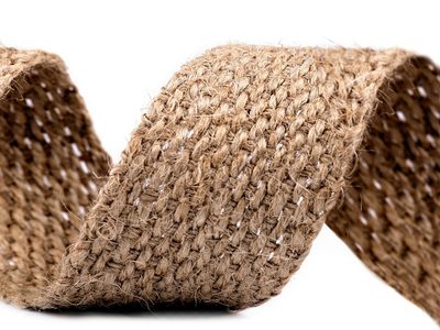Jutový popruh šíře 30 mm METRÁŽ{% if product.brand.name %} – Stoklasa{% endif %}