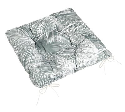 Sedák Adéla prošívaný Šedá,Bílá 41/234 40x40 cm{% if product.brand.name %} – {% endif %}