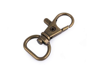 Kovová karabina průvlek 12 mm 2 ks{% if variant.name %} – 2 staromosaz{% endif %}