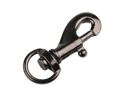 Kovová karabinka průvlek 9 mm 5ks{% if variant.name %} – 2 nikl černý{% endif %}