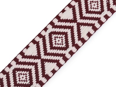 Oboustranný popruh šíře 38 mm METRÁŽ{% if variant.name %} – 3 hnědá{% endif %}