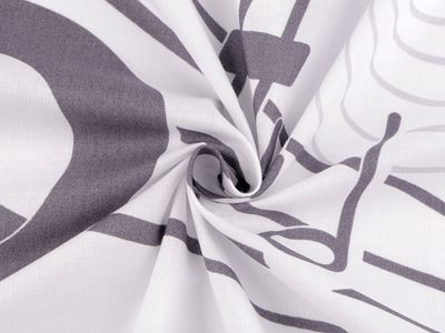 Bavlněná látka / plátno noty METRÁŽ{% if product.brand.name %} – Stoklasa{% endif %}