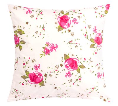 Povláček bavlněný Růžová,Zelená,Bílá 90/215 40x40 cm{% if product.brand.name %} – {% endif %}