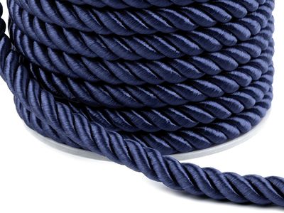 Šňůra kroucená Ø7 mm návin 20 metrů{% if variant.name %} – 9 modrá tmavá{% endif %}
