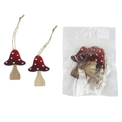 Dekorace muchomůrka k zavěšení, 20 ks D6643 - 5 x 0,2 x 7 cm{% if product.brand.name %} – {% endif %}