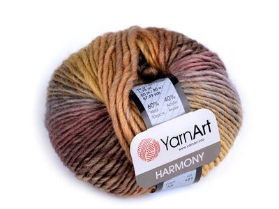 Pletací příze Harmony 50 g{% if variant.name %} – 7 (A-9 101) hnědá sv.{% endif %}