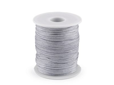 Šňůra technická žaluziová / k navlékání korálků Ø1,4 mm 100m{% if variant.name %} – 5 šedá{% endif %}