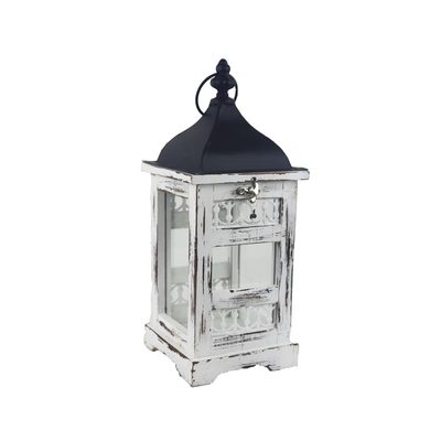 Dřevěná lucerna D6488/A malá 36 cm{% if product.brand.name %} – Morex{% endif %}