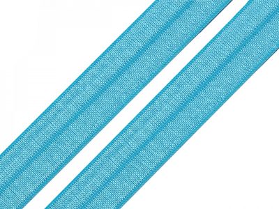 Lemovací pruženka půlená šíře 20 mm návin 25 metrů{% if variant.name %} – 5 modrá azuro{% endif %}