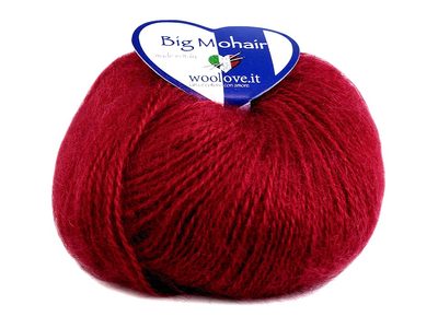 Pletací příze 25 g Big Mohair{% if variant.name %} – 5 (16) červená karmínová{% endif %}