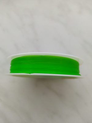 Pruženka / gumička kulatá Ø0,4-0,6 mm{% if variant.name %} – 2 zelená jablková{% endif %}