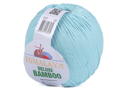 Pletací příze Deluxe Bamboo 100 g{% if variant.name %} – 5 (15) tyrkys sv.{% endif %}