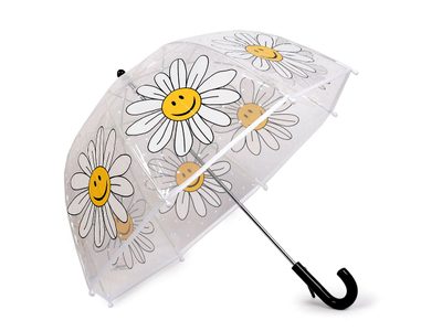 Dívčí průhledný deštník květy{% if product.brand.name %} – Stoklasa{% endif %}