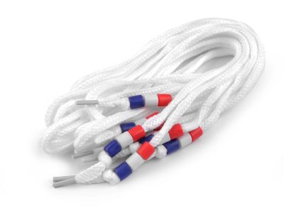 Oděvní šňůra do kapucí trikolora, délka 130 cm 10 kusů{% if product.brand.name %} – Galanterka{% endif %}