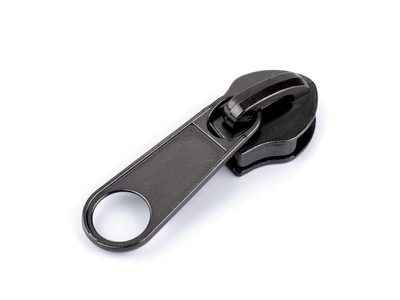 Jezdec ke spirálovým zipům 10 mm 2ks{% if variant.name %} – 2 nikl černý{% endif %}