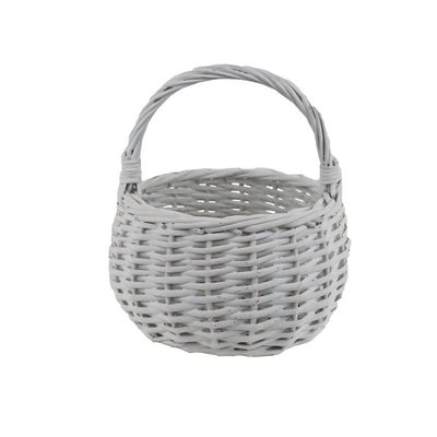 Proutěný košík bílý P2213 - 20 cm{% if product.brand.name %} – Morex{% endif %}