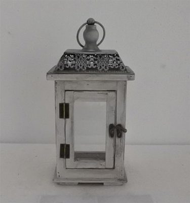Dřevěná lucerna D7227 - výška 31 cm{% if product.brand.name %} – {% endif %}