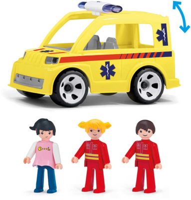 IGRÁČEK MultiGO Trio Rescue set auto + 3 figurky s doplňky – fotka 2