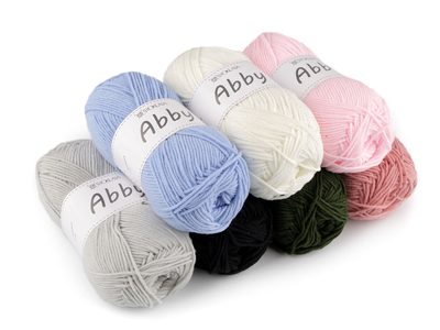 Pletací příze Abby 100 g{% if product.brand.name %} – Stoklasa{% endif %}