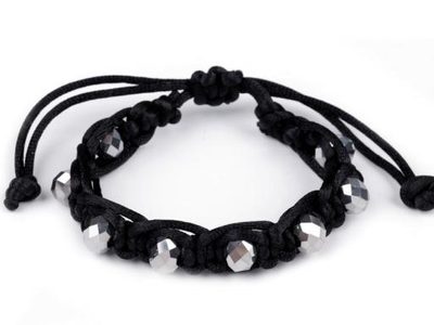 Náramek drhaný SHAMBALLA s broušenými korálky (1 ks){% if product.brand.name %} – Stoklasa{% endif %}