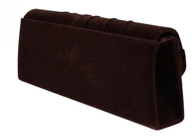 Elegantní dámské plesové psaníčko WZ-057 tmavě hnědé – fotka 2