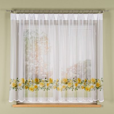 Kusová záclona Narcisy 115x300 cm – fotka 3