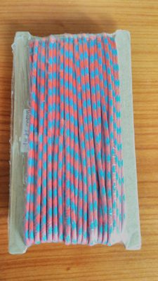 Padáková šňůra PARACORD růžovo - modrá 25m – fotka 1