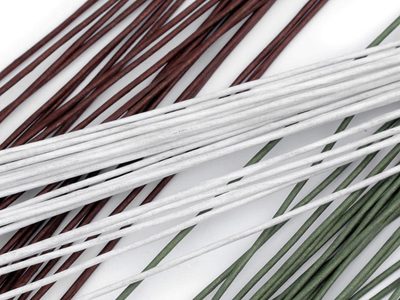 Floristický drát Ø1,3 mm délka 40 cm 20 kusů{% if product.brand.name %} – Galanterka{% endif %}
