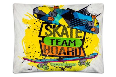Povlečení mikroflanel Skate 140x200, 70x90 cm – fotka 1