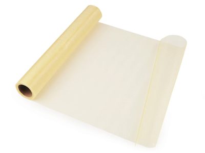 Organza střední lesk šíře 36 cm návin 9 METRŮ{% if variant.name %} – 02 krémová světlá{% endif %}
