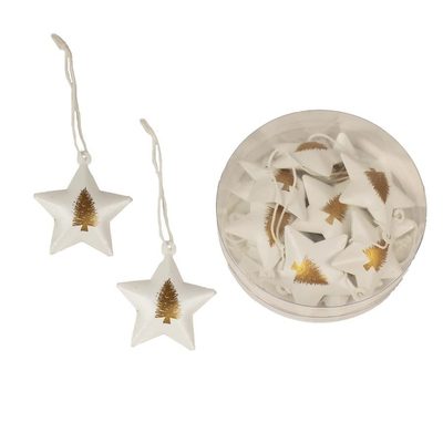 Hvězdičky k zavěšní, 12 ks K2935-29 - dia 4 x 1 cm{% if product.brand.name %} – Morex{% endif %}