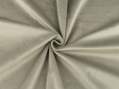 Samet / velvet hladký šíře 280 cm METRÁŽ{% if variant.name %} – 6 (260 g/m²) šedozelená sv.{% endif %}