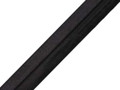 Lemovací pruženka půlená šíře 18 mm návin 25 METRŮ{% if variant.name %} – 15 černá{% endif %}