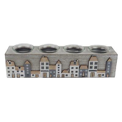 Svícen na 4 svíčky D6569 - 31 cm{% if product.brand.name %} – Morex{% endif %}