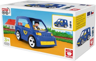 IGRÁČEK MultiGO Pošťák set poštovní auto s figurkou STAVEBNICE{% if product.brand.name %} – Efko{% endif %}