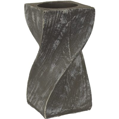Dřevěný svícen velký D0140/V - 5 x 5 x 10 cm{% if product.brand.name %} – {% endif %}