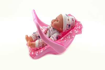 Miminko s nosítkem + dudlík plast 25cm 2 barvy – fotka 2