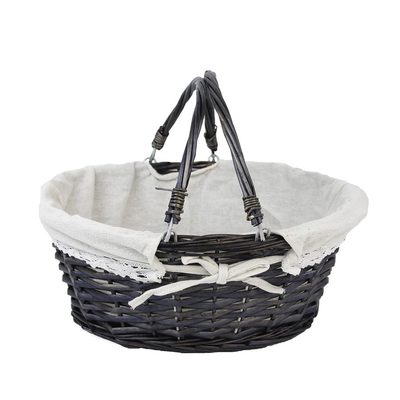 Košík se dvěma uchy šedý P0739/S{% if product.brand.name %} – Morex{% endif %}