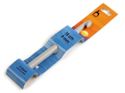 Háček na háčkování vel. 7; 8; 9 a 10 Pony{% if variant.name %} – 9 mm stříbrná{% endif %}